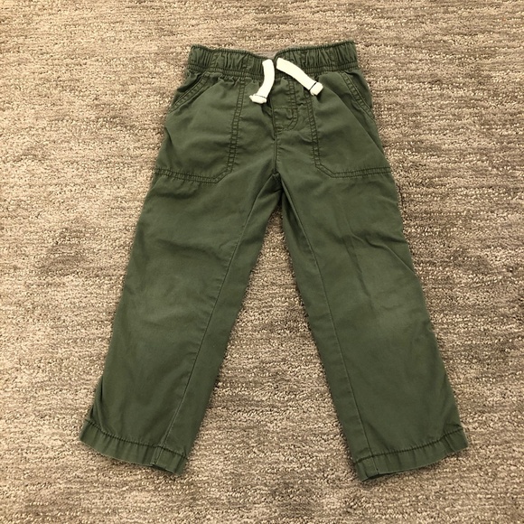 Green Pants - Toddler - Elastic Waist - Drawstring - Size 2T - Carter's - Picture 1 of 3